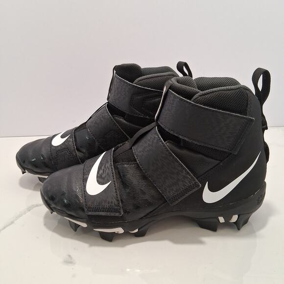 Nike Fastflex Force Athletic Football Soccer Cleats Shark Kids Black SZ-US 4.5 Y - Picture 4 of 13